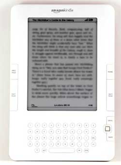 O Kindle 2, e-book da Amazon que deve vender 500 mil unidades só neste ano